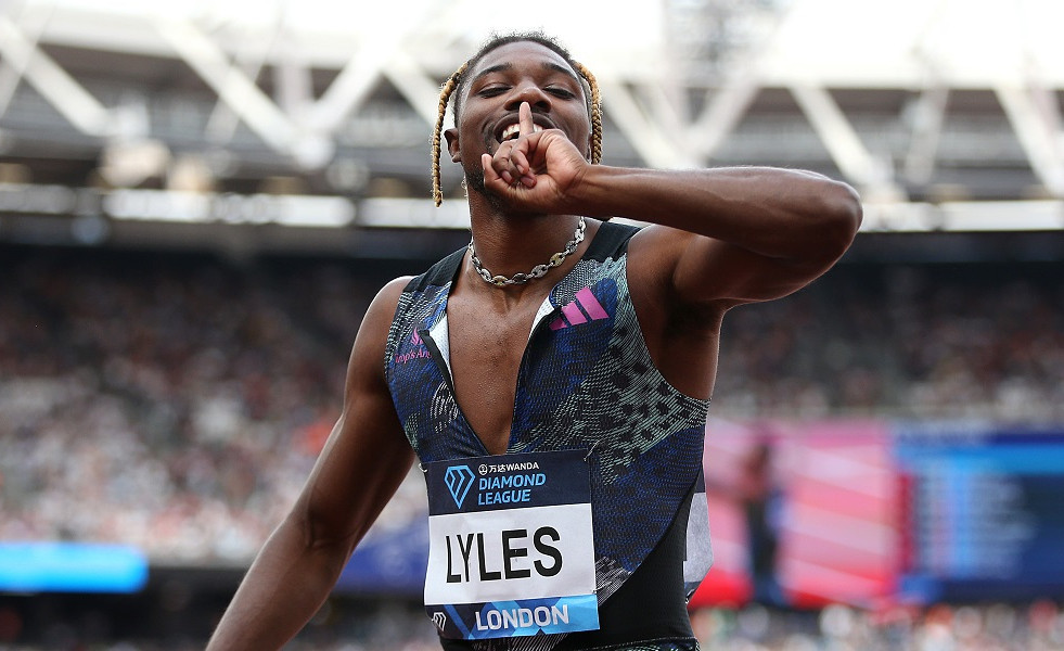 NOAH LYLES TO CONTEST 100M AT THE 2024 LONDON ATHLETICS MEET Wanda